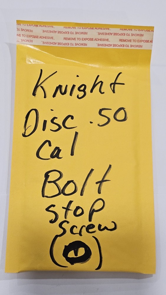 Knight Disc Inline Muzzleloader Bolt Follower Stop Screw (O)