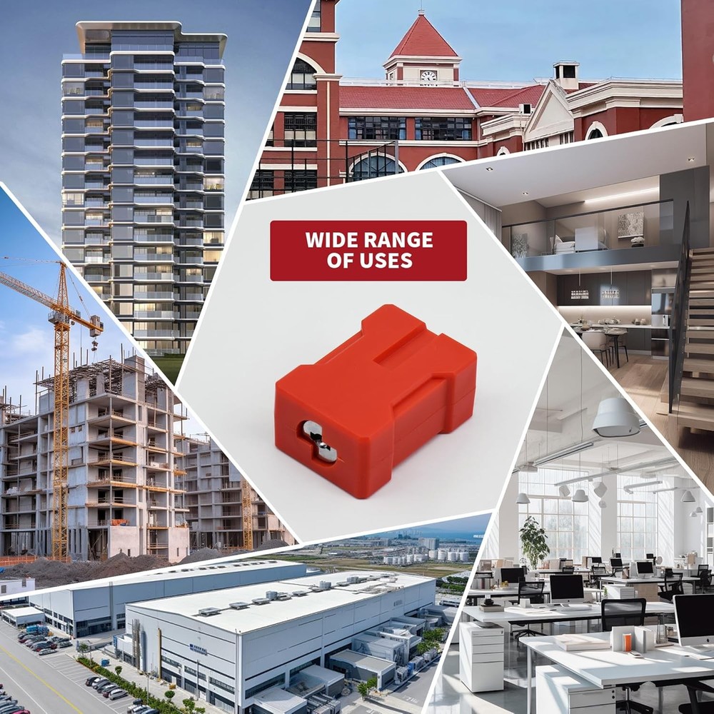 4 PCS Plug Locks Electrical Cord Plug Lockout Device 2 Pack Locking Safety Lock