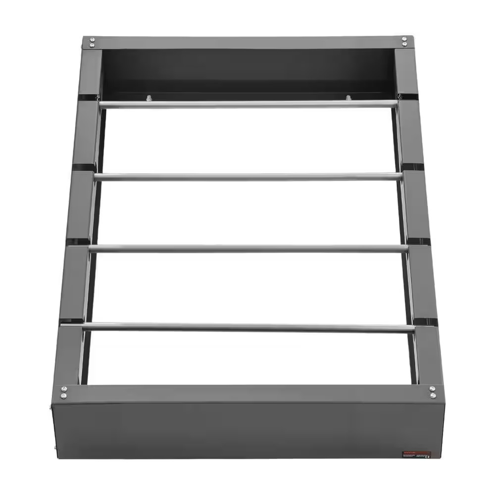 Wire Spool Rack 4-Adjustable Rods Cold-Rolled Wire Spool Holder Wall Mounted Wir