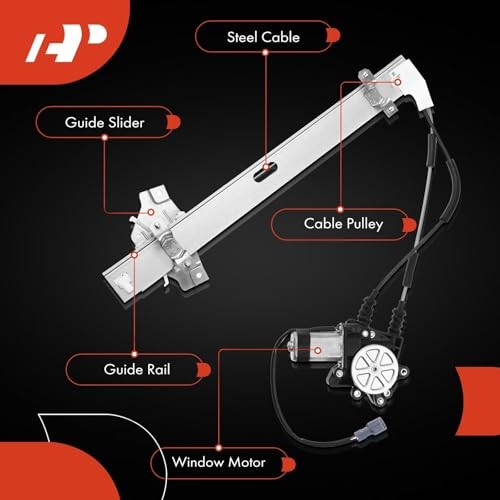 Power Window Regulator with Motor Compatible with Kia Front Driver Side (LH)