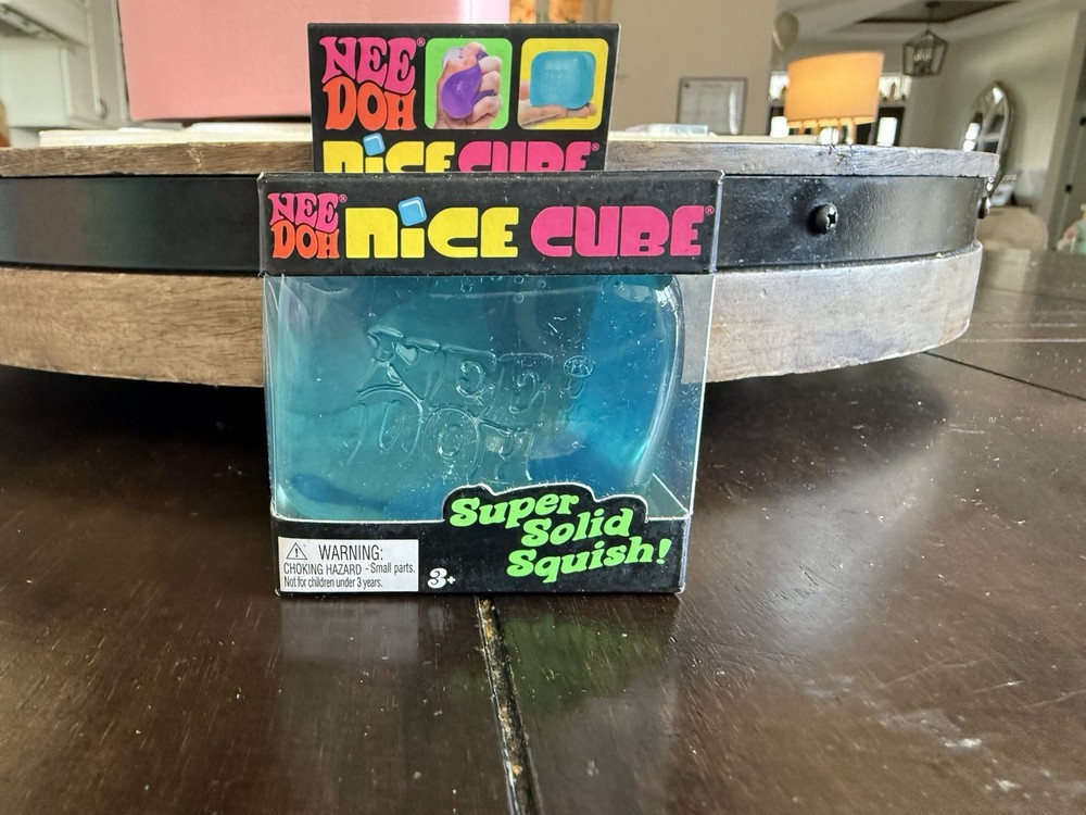 Needoh Nice Cube - Blue - Authentic - Viral