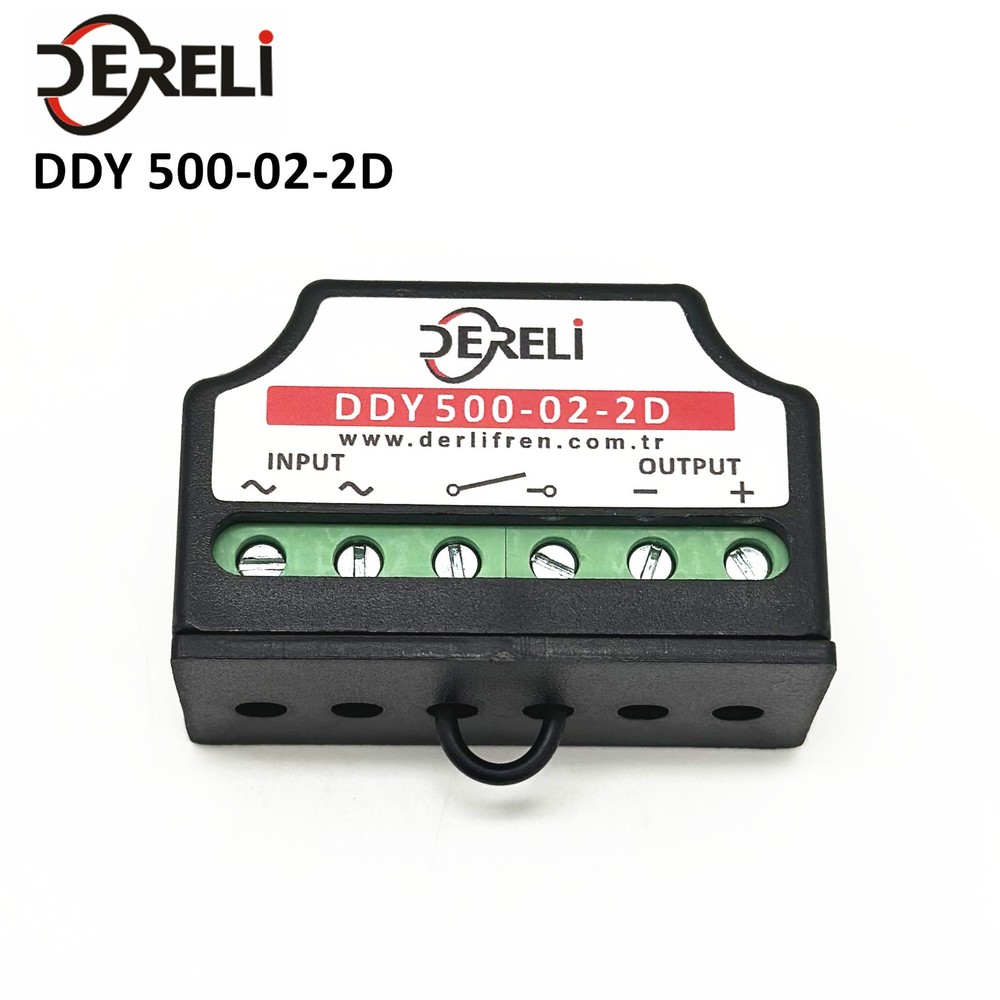 Motor Brake Rectifier Module DDY 500-02-2D DERELI Half-Wave Rectifier