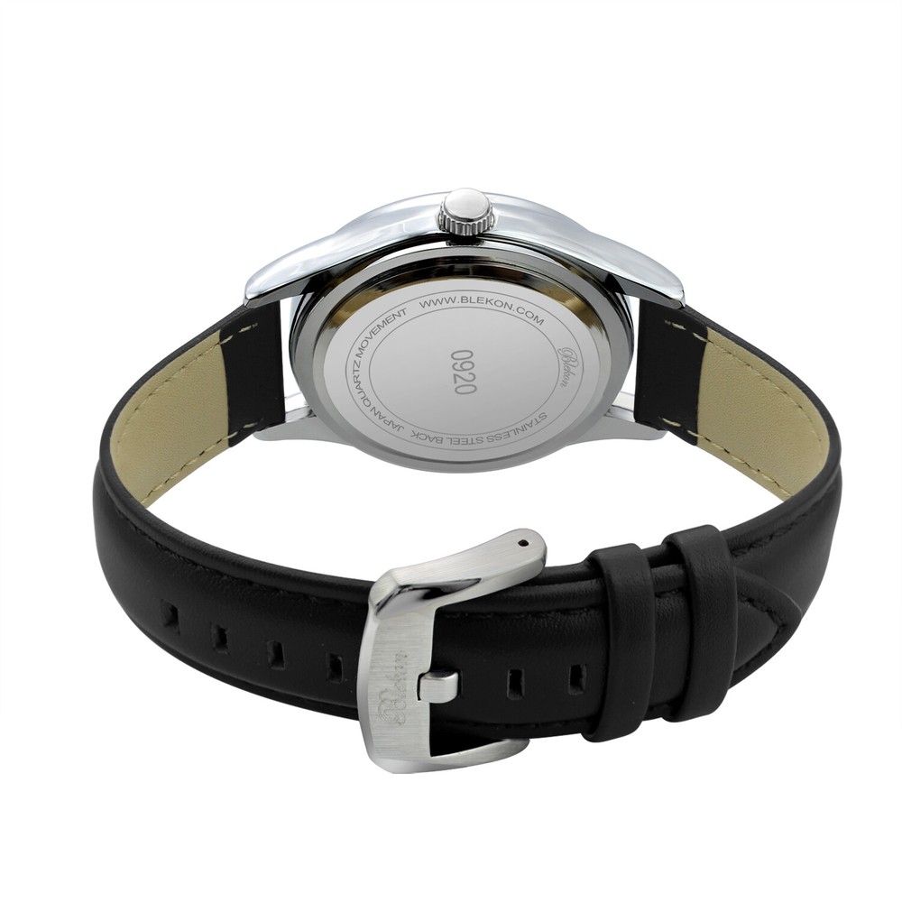 Blekon Bracelet & Leather Watch - Elegant Timepiece, Multiple Straps, Easy Dial