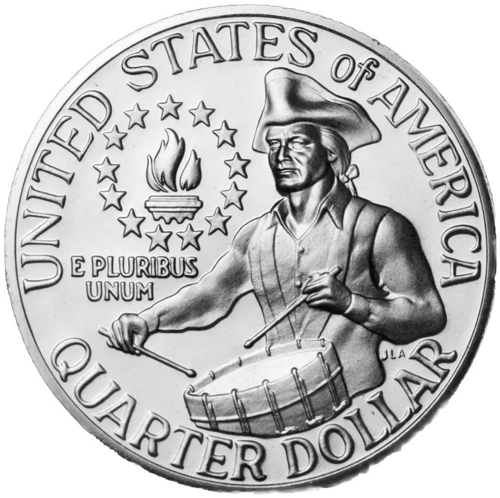 1976 Bicentennial Washington Quarter (Not Mint Mark)