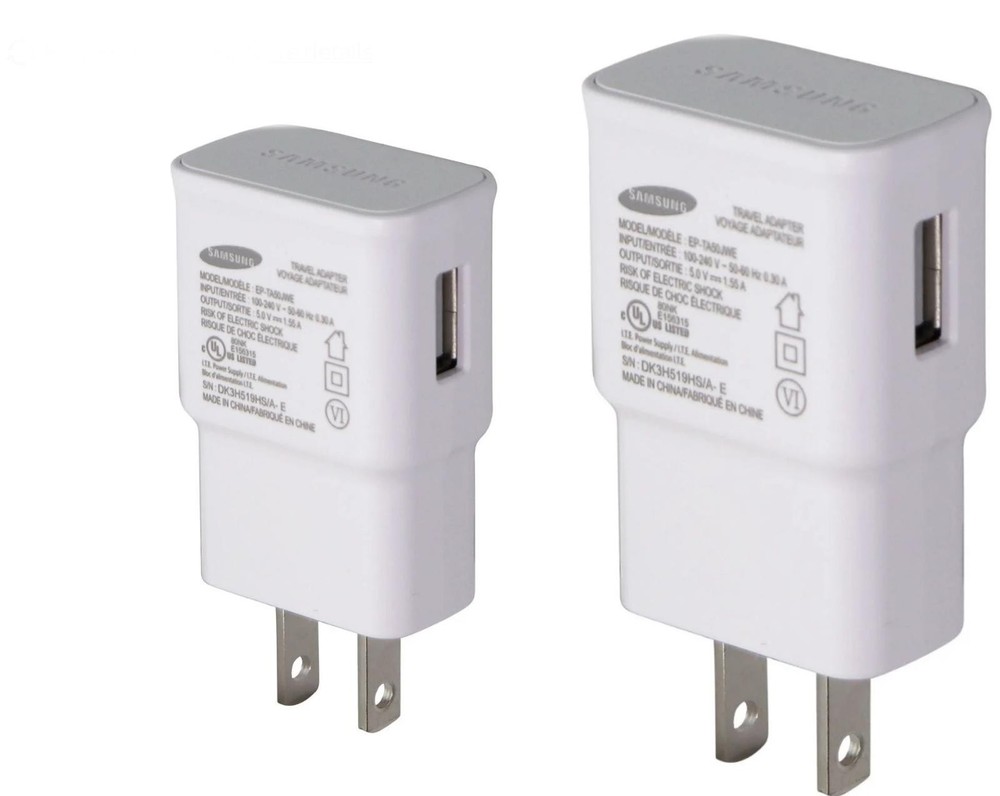 OEM Genuine Samsung Adaptive Fast Charging Travel / Wall Charger (2 Pack) ✅