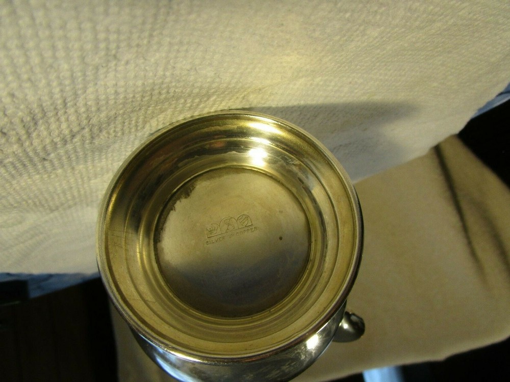 VINTAGE~ [Silverplated ON Copper]~ Creamer Pitcher~~+MAKER MARKS!!!