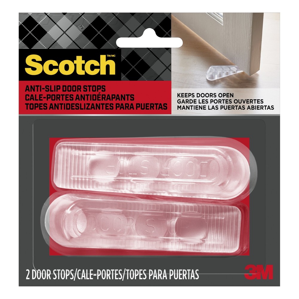 Scotch® Door Stop SP947-NA, 2 Pack