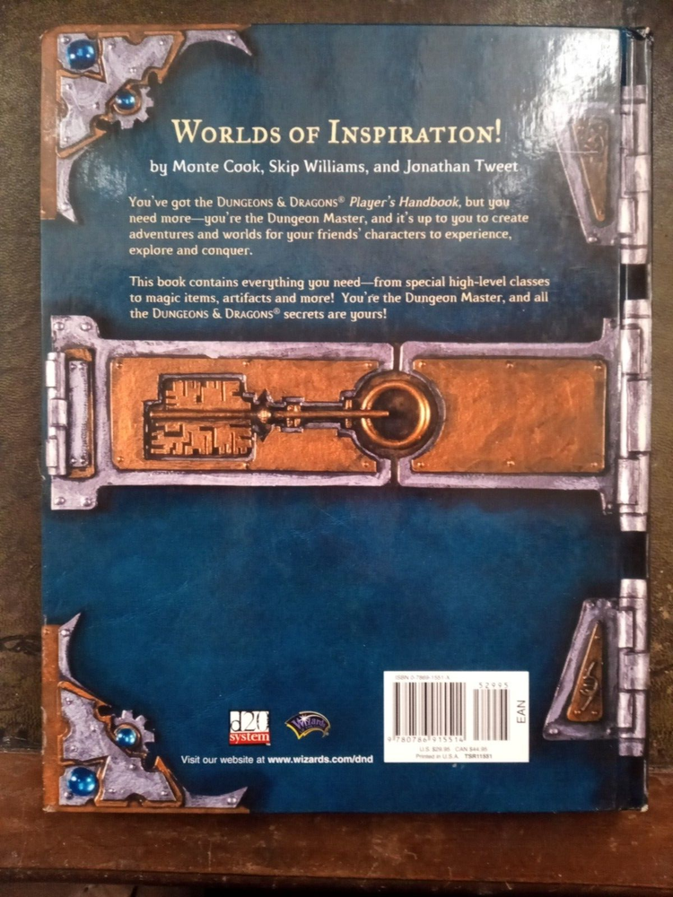 Dungeon Master's Guide Core Rulebook 2 (2000)