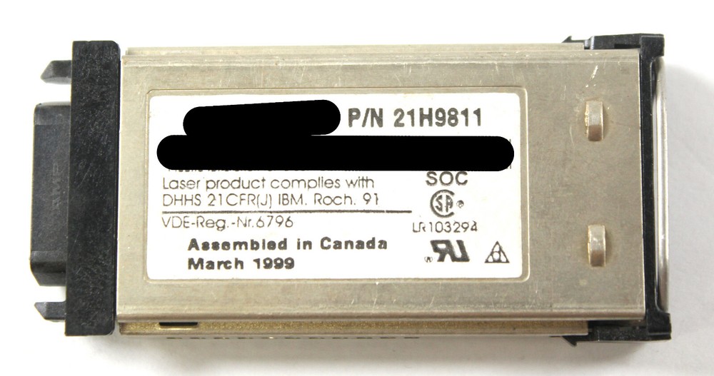 3COM 21H9856 IBM 1250 SX GBIC MODULE