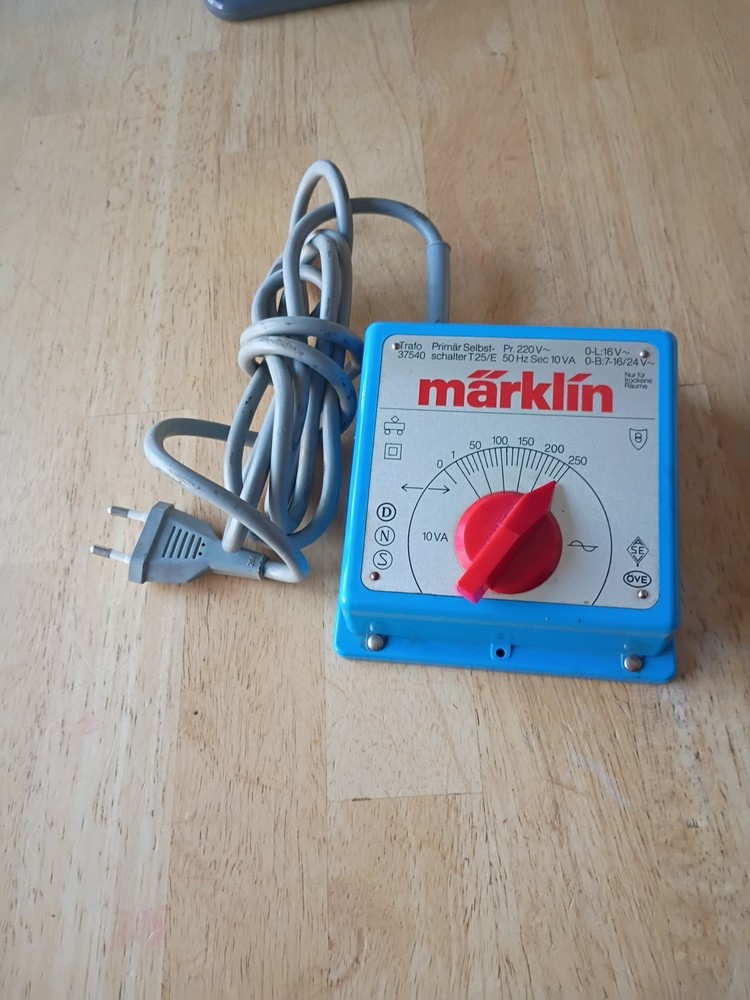 Vintage Märklin 37540 Transformer Primary Self-Switch T25/E Controller Unit
