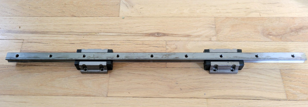THK SHS15C Linear Rail 20.5″ + 2 Blocks – Precision Guide – Smooth Motion - 2