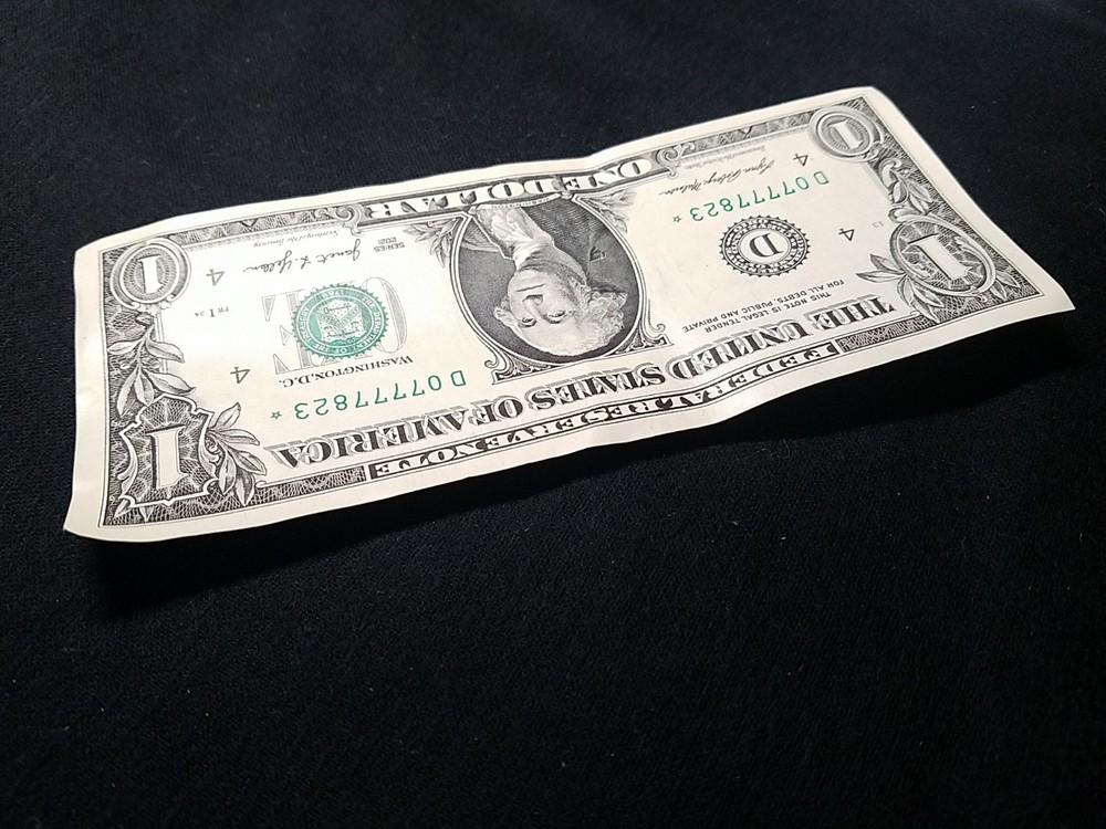 Star Fancy Serial Quad 7 Dollar Note