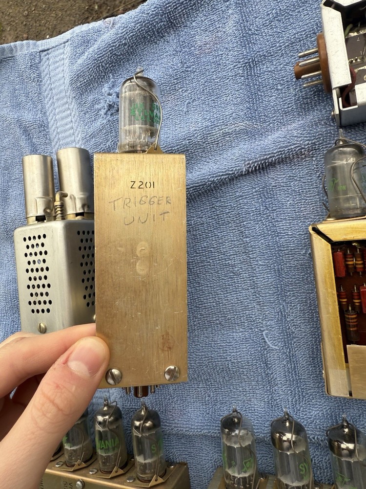 Vintage Hewlett Packard HP counter modules