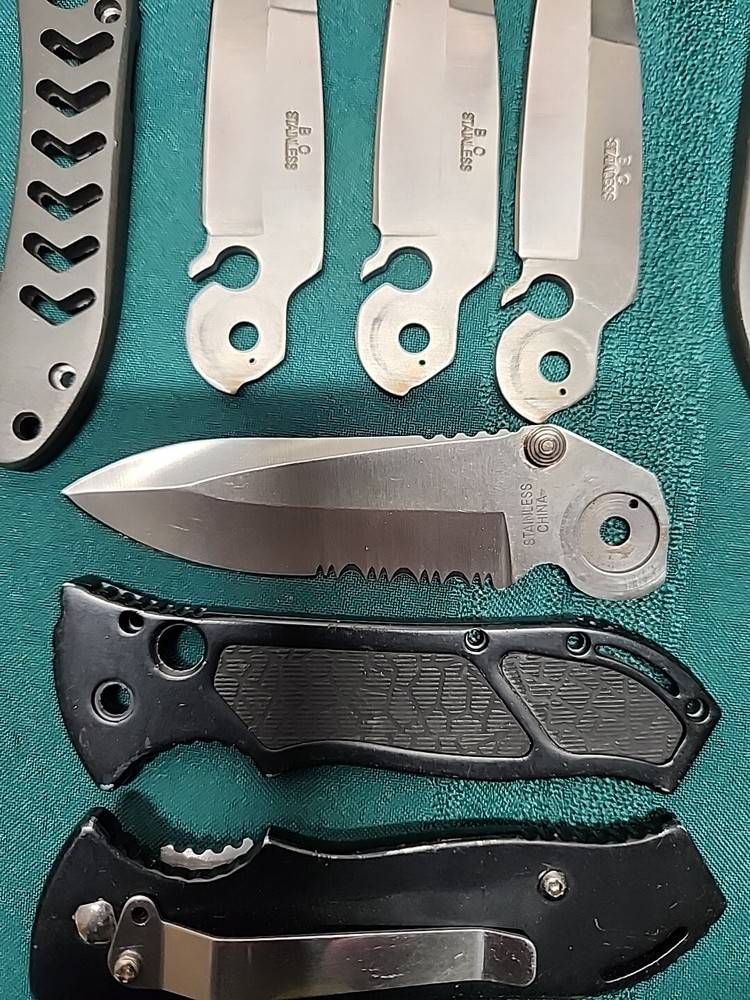 Pocket Knife Blades & Handles For Making Knives