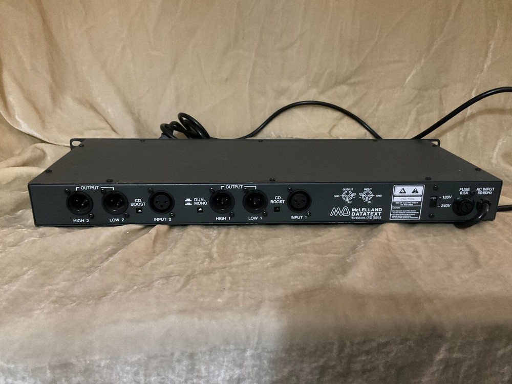 McLELLAND DUAL CHANNEL 2 WAY CROSSOVER MODEL GE152