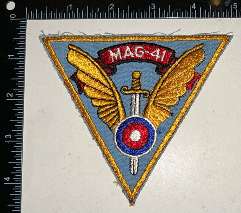 Cold War USMC US Marine Corps MAG-41 Air Group 41 Patch