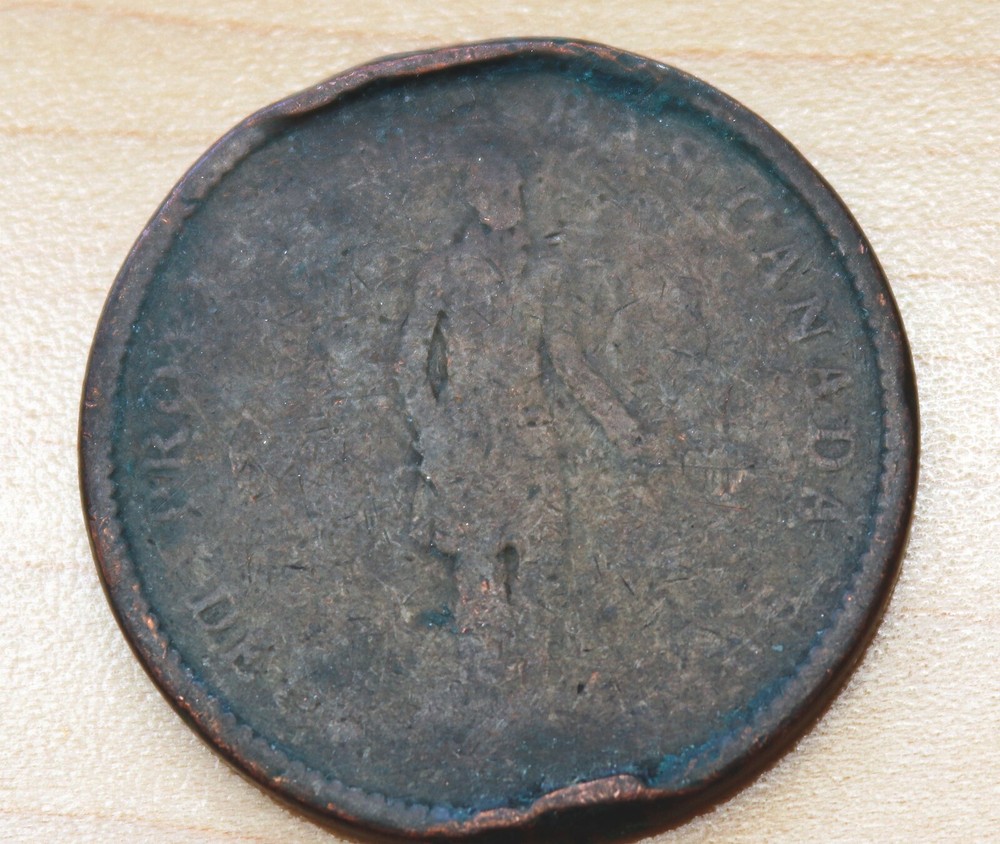 1837 Canada Banque du Peuple One Penny Token