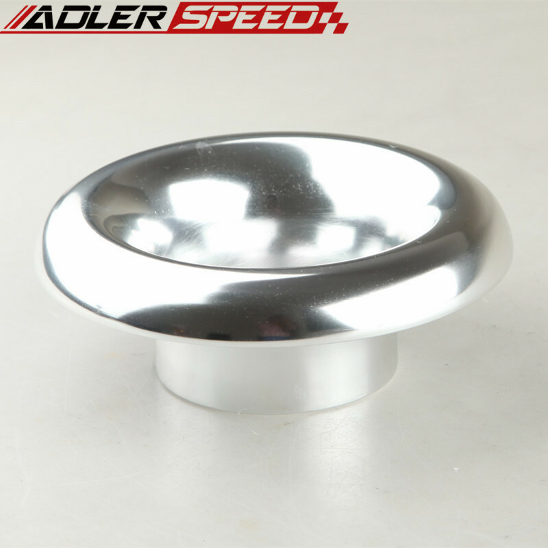 ADLERSPEED 5" INCH VELOCITY STACK BELLMOUTH FOR COLD/RAM AIR INTAKE/TURBO ENGINE
