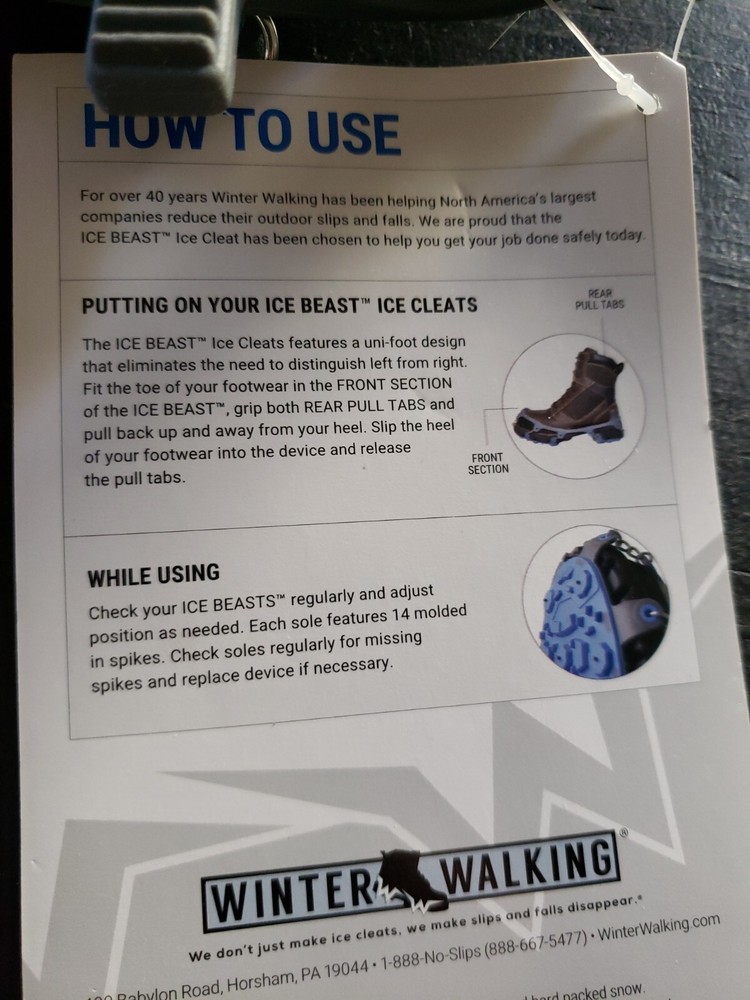 Winter Walking JD7725-M Ice Beast, Medium