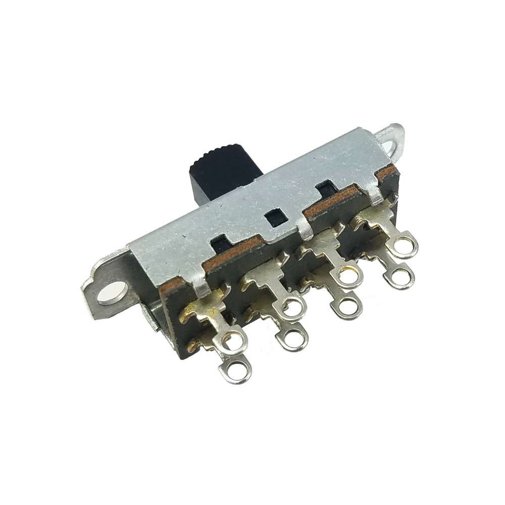 3 Position Slide Switch DP3T Switchcraft