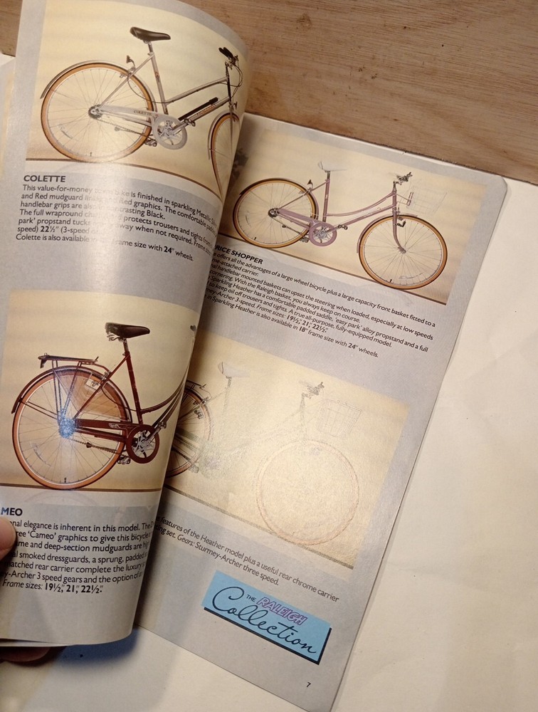 Vintage Bicycle Raleigh Catalogue #129