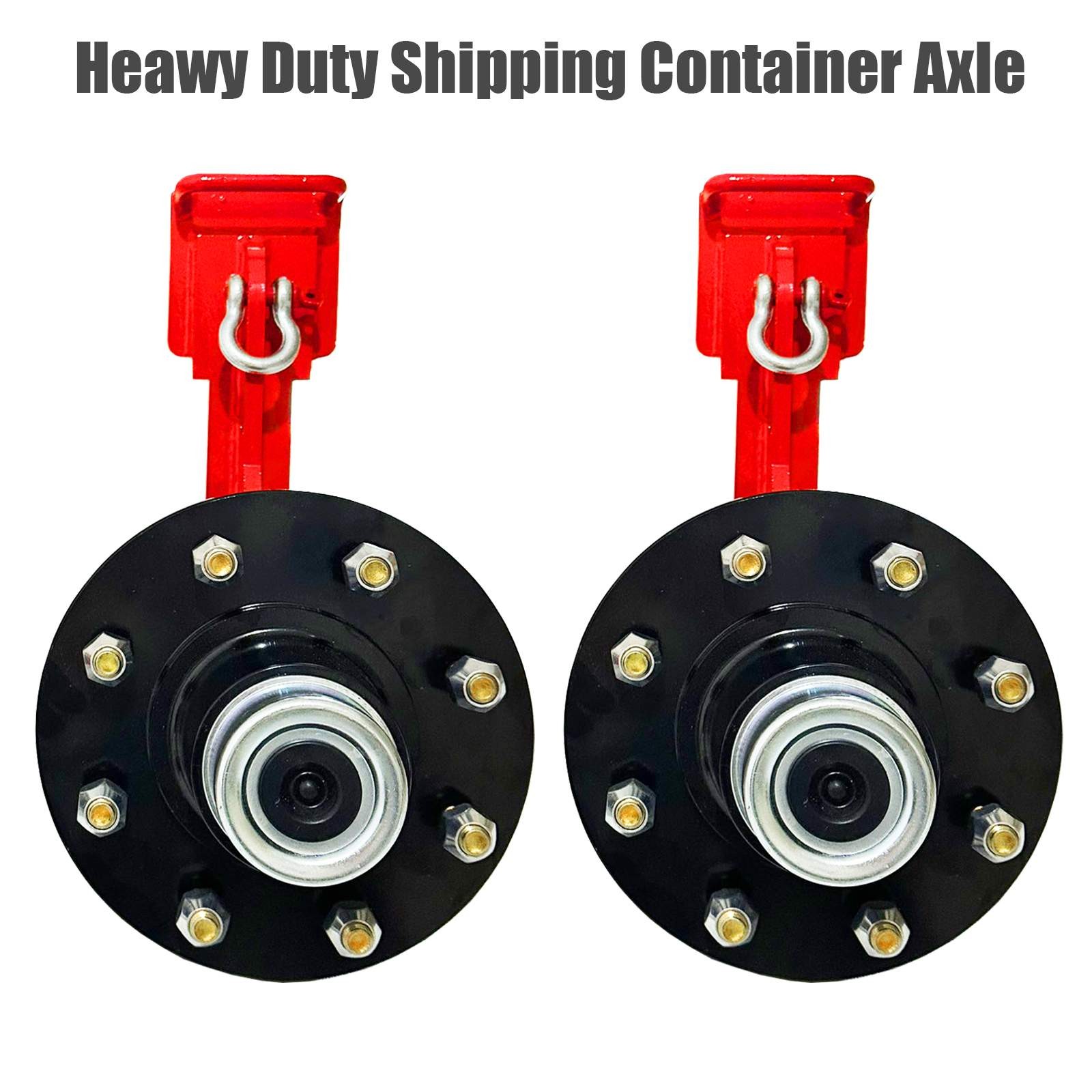 New upgrade superior Shipping Container Wheels/8x6.5 Lug/Container mobile Kits