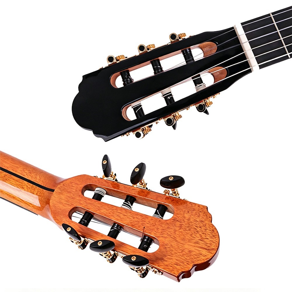 39-inch Standard Body & Cutaway Solid Top Classical Guitar