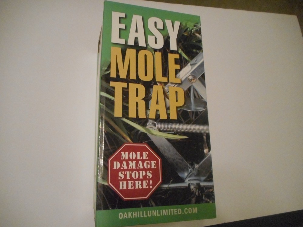 Easy Mole Trap Complete In Box.OakHill Unlimited.Com. New.