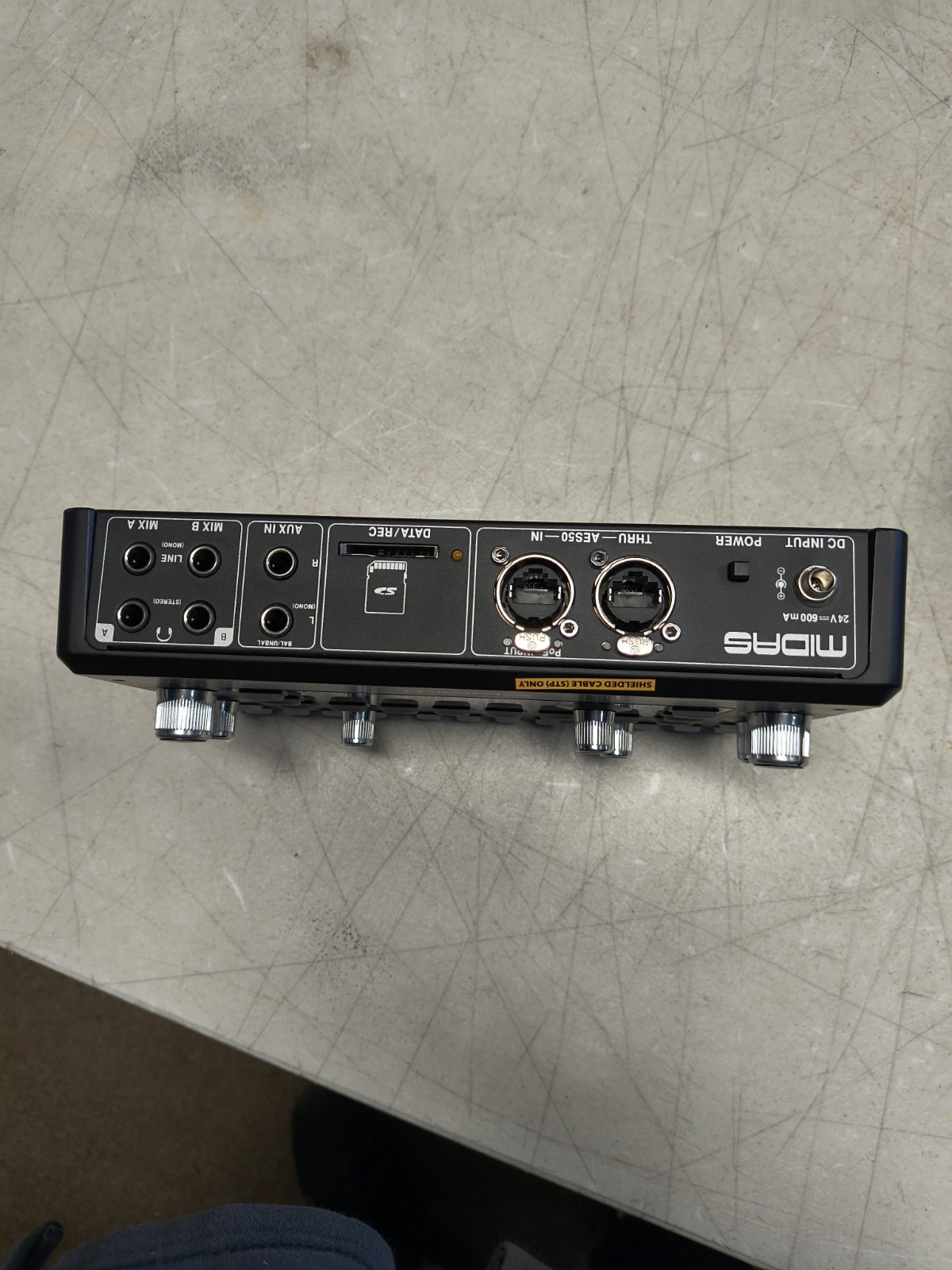 Midas DP48 48-Channel Digital Personal Mixer, missing power supply