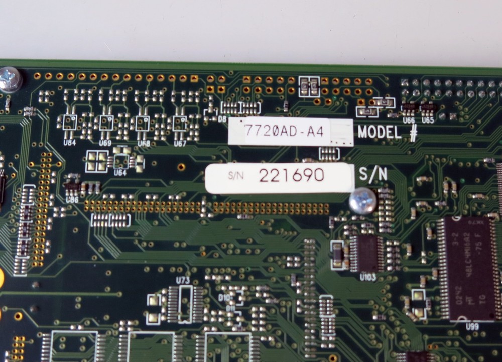 Evertz 7720AD-A4 SD-SDI AES Audio De-Embedder w/ Backplane