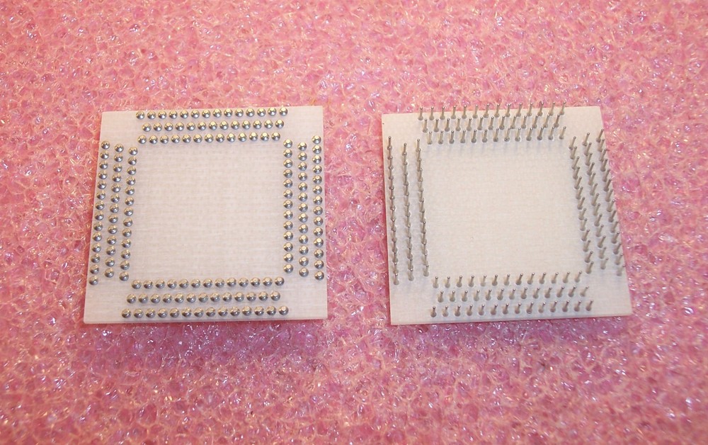 QTY (3)  120 PIN PGA SOCKET ADAPTERS NOS