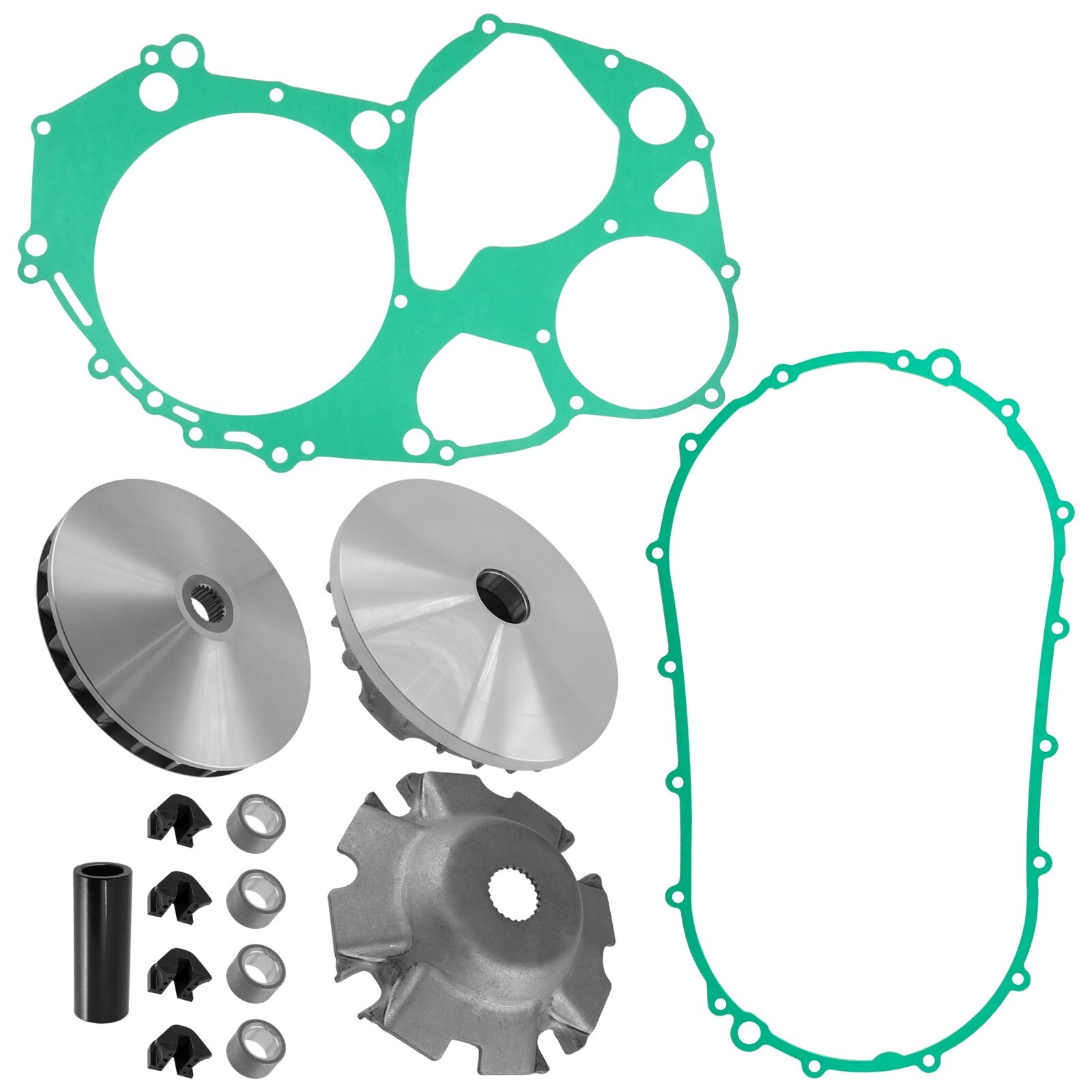 Drive Sheave Plates w/Spacer Damper & Weight for Arctic Cat Wildcat 1000 2012-13