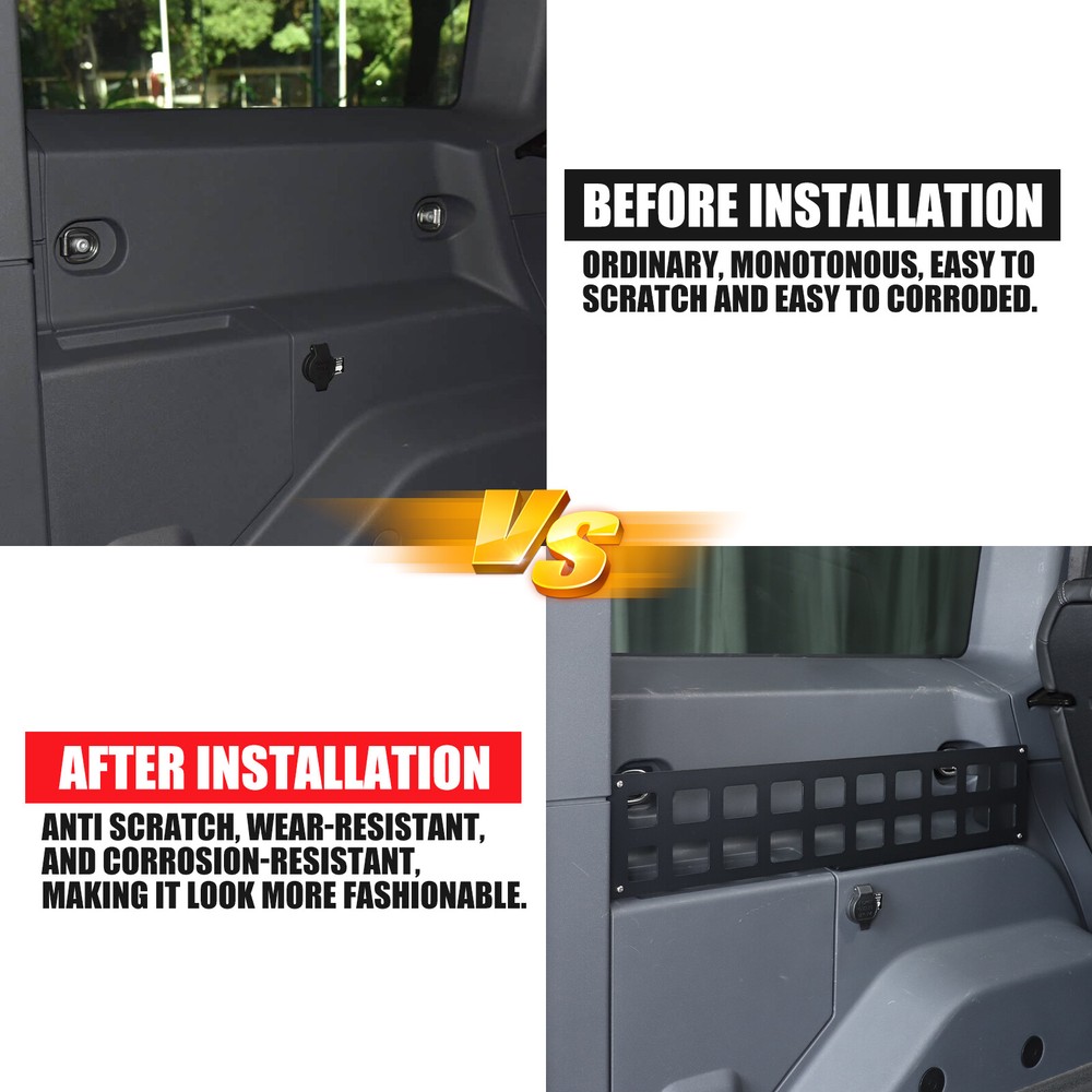 Storage Panel Rear Trunk Left Side Rack Storage For INEOS Grenadier 2020+