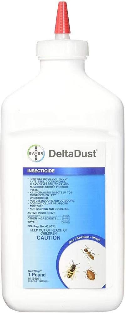 DELTA DUST Pest Control Insecticide Bees Ants BedBugs