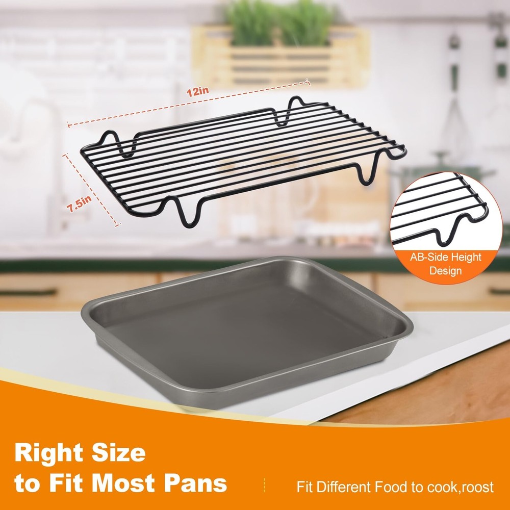 Roasting Rack,Turkey Rack for Roasting Pan,Turkey Roasting Rack Insert for Ov...