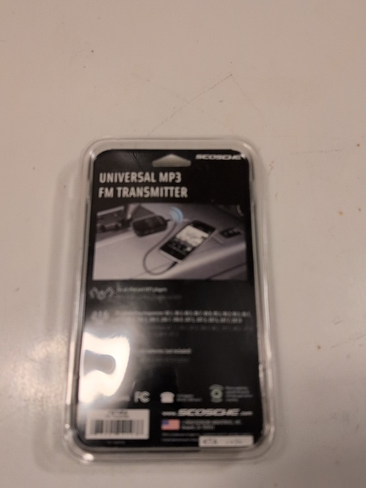 Scosche FMT4R FM Transmitter - Black New