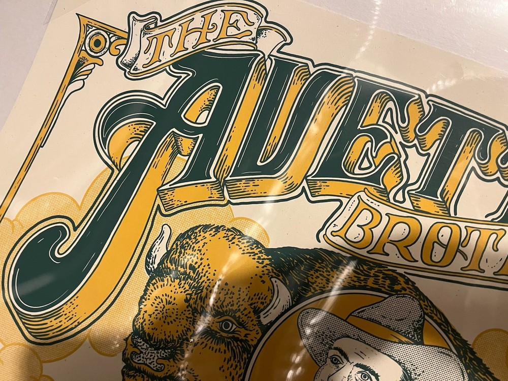 The Avett Brothers Cedar Rapids Poster