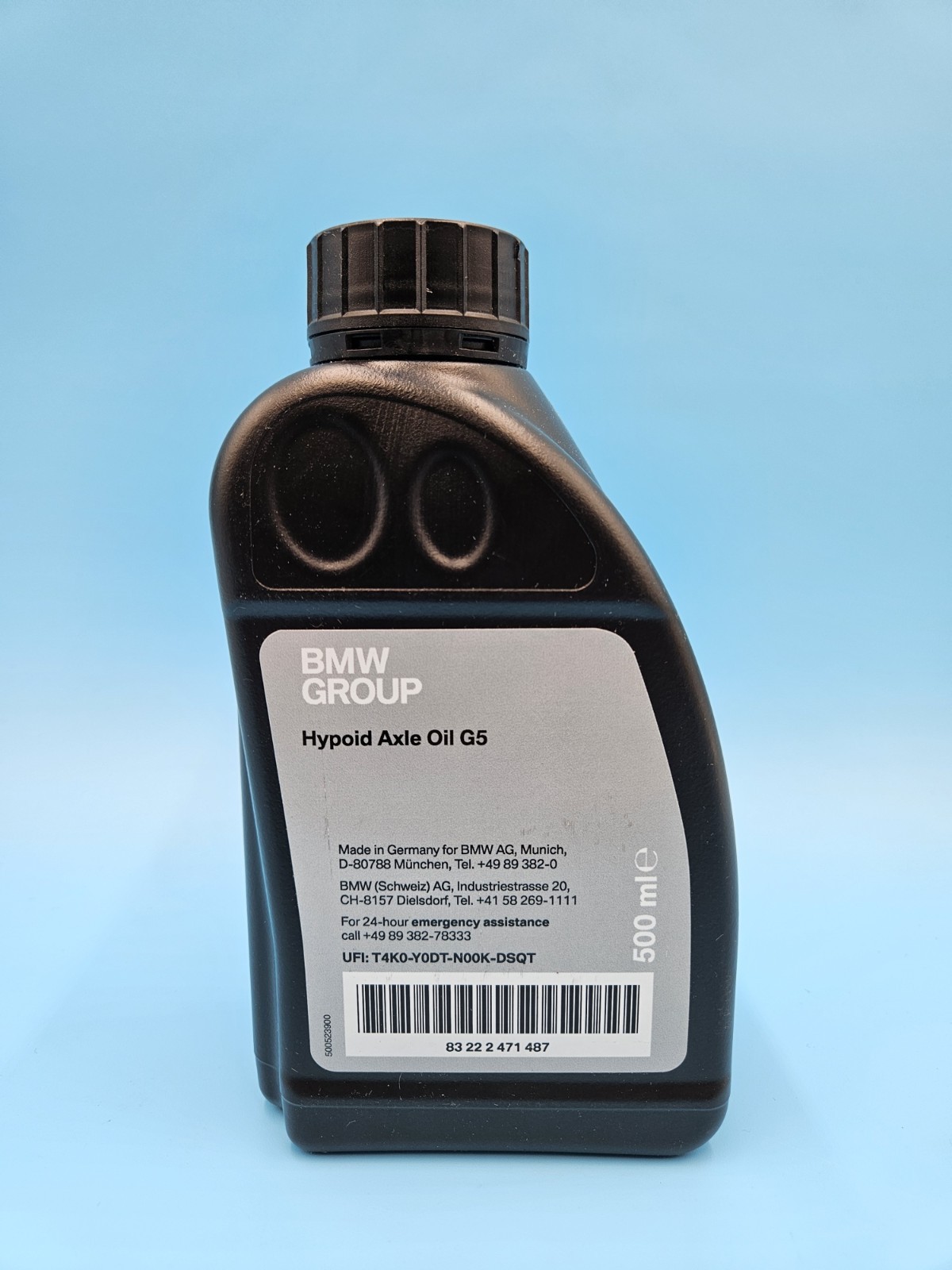 Genuine BMW G5 Hypoid Axle Oil Differential Fluid 75w-85 16.9 fl oz 83222471487