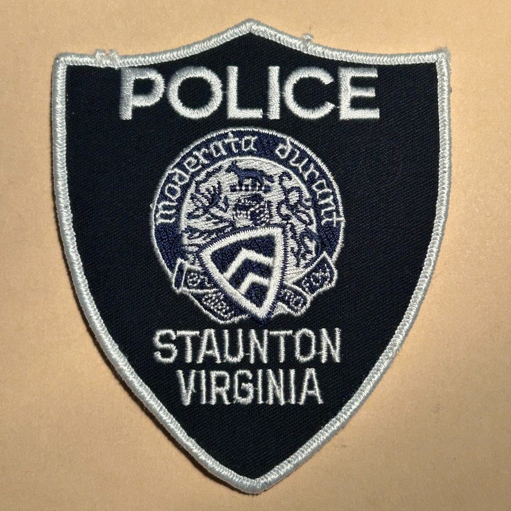 Staunton Police Patch Virginia VA