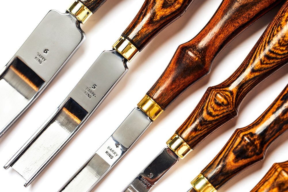 Barry King, French Edge Skiver, Multiple Sizes