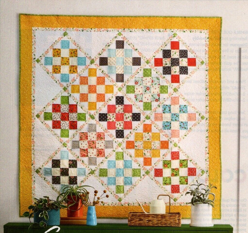 Granny Squared Quilt Pattern Pieced SM
