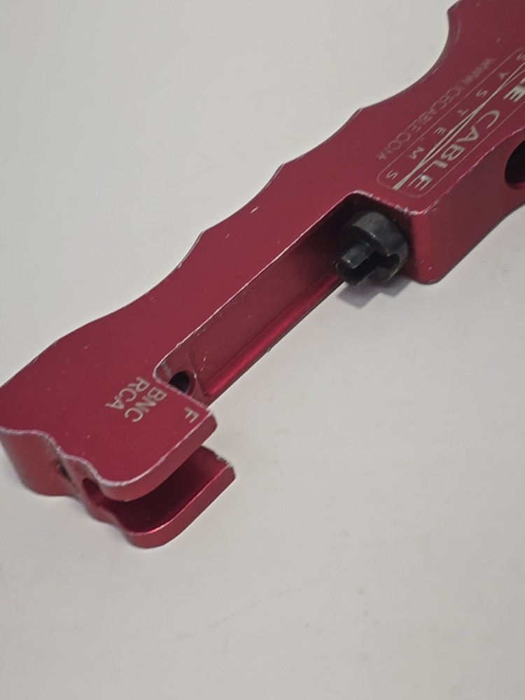 ICE CABLE SYSTEMS Compression Crimping Tool F/BNC/RCA