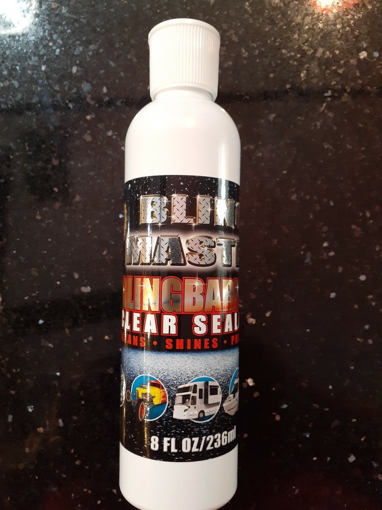 Blingmaster (Blingbarrier) paint polish, chrome polish, headlight cleaner