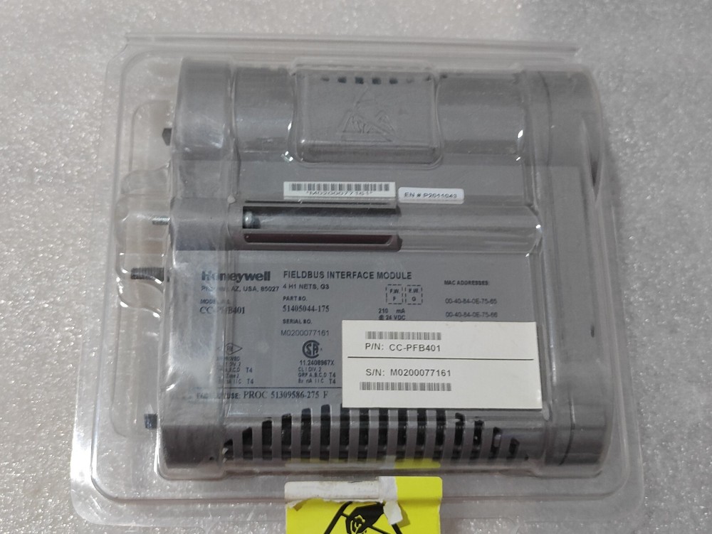 NEW HONEYWELL CC-PFB401 51405044-175 FIELDBUS INTERFACE MODULE