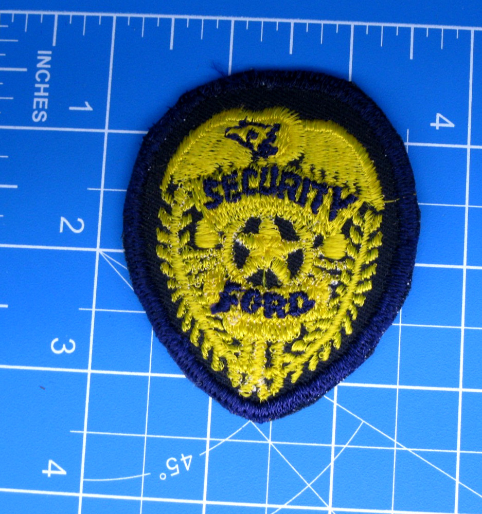 Ford security patch-early vintage