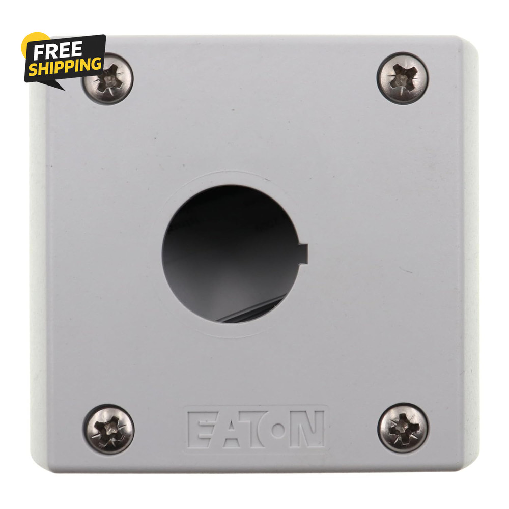 M22-I1-PG Pushbutton Enclosure,2.83 in W,Polymer
