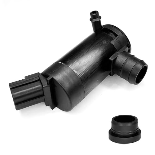 Windshield Washer Pump with Rubber Grommet, Replacement Windshield Washer 1PCS