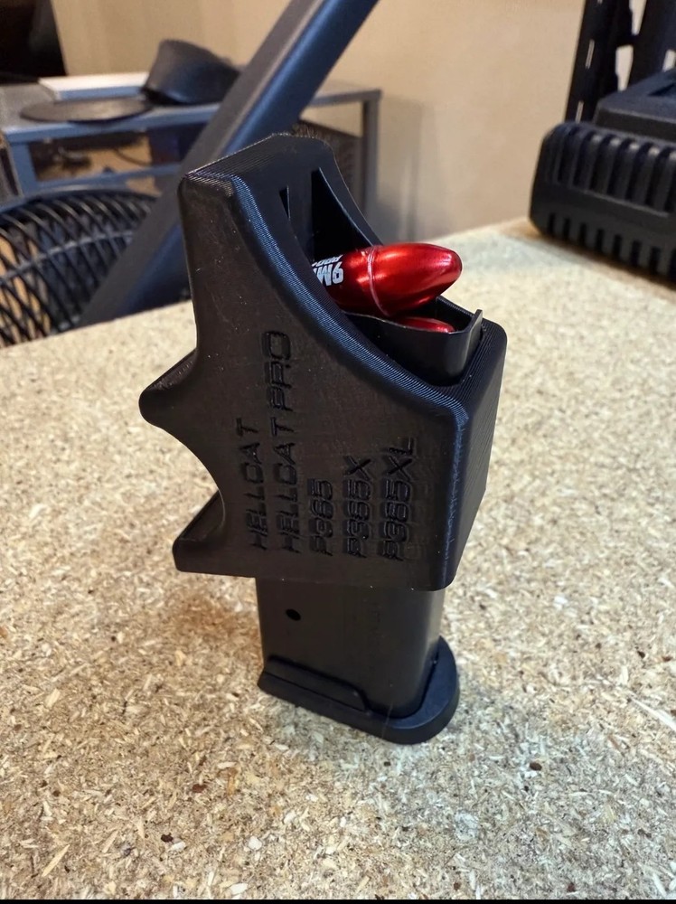 Bundle of 2 Springfield Hellcat 9mm Speed Loader / Mag Loader (Black)