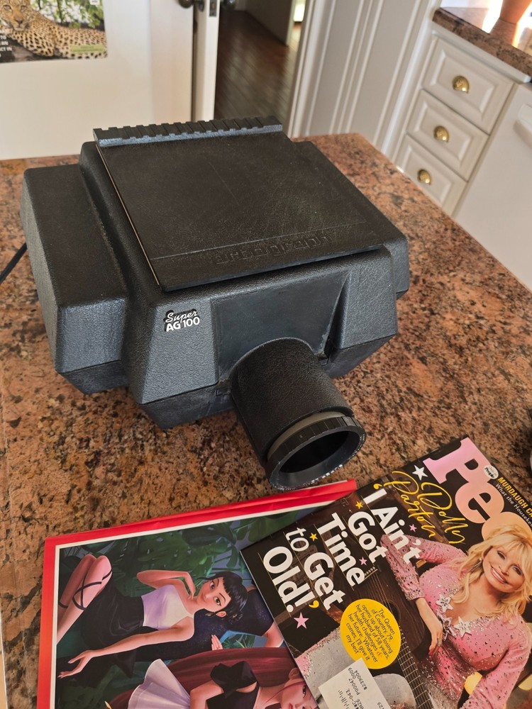 ARTOGRAPH AG100 ART PROJECTOR TESTED WITH CORN LED BULBS