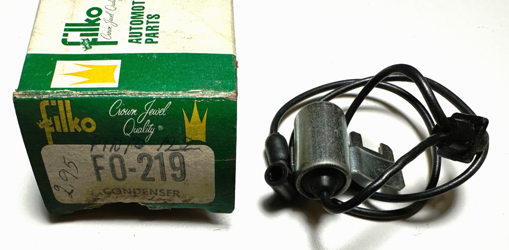 Filko Distributor Ignition Condenser NOS FO-219